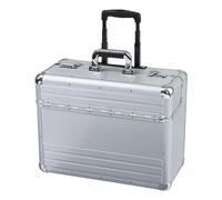 Alumaxx Pilotenkoffer Trolley »Omega« silber, 48x38.5x23 cm