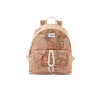 Alviero Martini 1A Classe Rucksack Geo Classic, PVC Coated Canvas, verstellbarer Schultergurt, 31 x 20 x 7 cm, 4,3 l, lässig, elegant
