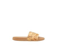 Alviero Martini 1A First Class Hausschuhe für Damen, Mädchen, Beige, Braun, Leder, Strandmode (Beige, Schuhgrößensystem EU, Erwachsene, Damen, Größe M, 38), beige, 38 EU