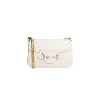 Alviero Martini Prima Class Schultergurt mit Klappe und Klemme, elfenbeinfarben