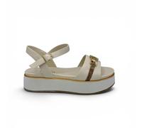 Alviero Martini Prima Classe Z1385662 Sandalen mit Keilabsatz, für Damen, Beige, Weiß, 39 EU