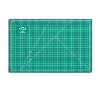 ALVIN Schneidematte, professionell, selbstheilend, 30,5 x 45,7 cm, Modell GBM1218, grün/schwarz, doppelseitig, drehbares Schneidebrett zum Basteln, Nähen, Stoff - 30,5 x 45,7 cm