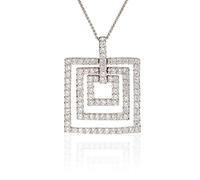 ALVINA DAMEN KETTE 45 CM SILBER MIT ZIRKONIA ZH-4467