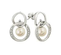 Alvina Damen-Ohrringe Silber mit Zirkonia ZO-5814