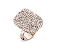 Alvina Damen Ring Silber R-13436/50, Rosa (rose gold), 50 (15.9)