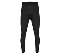 Alvivi Lange Unterhosen Unterwäsche Herren Strumpfhosen Leggings Winter Hosen Base Layer Unterwäsche Thermo Hose Long Johns Schlafhose Nahtlose Dessous Reizwäsche B Schwarz D Einheitsgröße