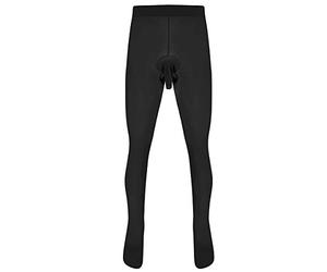 Alvivi Lange Unterhosen Unterwäsche Herren Strumpfhosen Leggings Winter Hosen Base Layer Unterwäsche Thermo Hose Long Johns Schlafhose Nahtlose Dessous Reizwäsche B Schwarz A Einheitsgröße