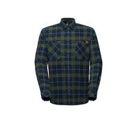 Alvra Longsleeve Shirt Men, Longsleeve Shirt Herren - Mammut black-glacier blue S