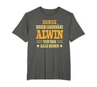 Alwin - Lustiges Vorname Namen Spruch Alwin T-Shirt