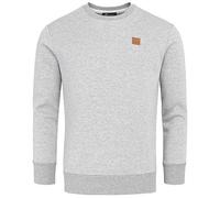 Amaci&Sons Herren Basic College Sweatjacke Pullover Hoodie Sweatshirt 4056 Hellgrau XXL