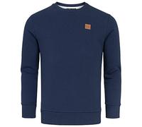 Amaci&Sons Herren Basic College Sweatjacke Pullover Hoodie Sweatshirt 4056 Navyblau XL