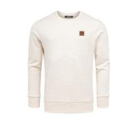 Amaci&Sons Herren Basic College Sweatjacke Pullover Hoodie Sweatshirt 4070 Beige M