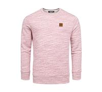 Amaci&Sons Herren Basic College Sweatjacke Pullover Hoodie Sweatshirt 4070 Bordeaux M