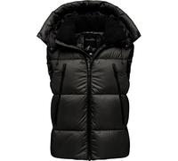 Amaci&Sons Herren Dicke Outdoor Winter Weste Jacke mit Kapuze Steppweste 9132