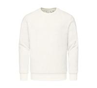 Amaci&Sons Herren Sweatshirt Pullover Teddy Plüsch Pulli Sweatjacke Hoodie Rundhalsausschnitt 4077 Weiß 3XL