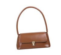 Amagogo Damen-Unterarmtasche aus PU-, modische Hobo-Tasche für den Urlaub, Pendeln, Einkaufen, Braun