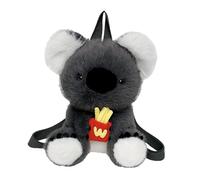 Amagogo -Plüschtier-Rucksack, Geburtstagsgeschenk, Tagesrucksack für, Mädchen und Frauen, Party, Fritten
