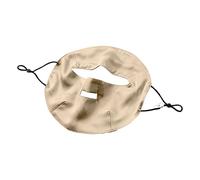 Amagogo Weiche Eis-Seiden-Sonnenschutzmaske, winddicht, staubdicht, UV-Schutz, Vollgesichts-Sonnenschutz für Sommer, Wandern, Outdoor, Champagner