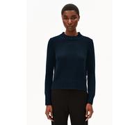 AMALIAAS GMT DYE STRICKPULLOVER | aus 100% Bio-Baumwolle - blau (L)