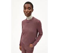 AMALIAAS GMT DYE STRICKPULLOVER | aus 100% Bio-Baumwolle - lila (M)
