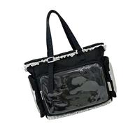 amangul Elegante Bonbonfarbene Durchsichtige Umhängetasche Für Damen Dünnes Polyamid Mit Veränderbarem Gürtel. Undurchlässige Durchsichtige Tasche Aus Polyamid