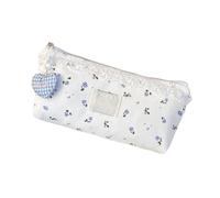 amangul Stifthalter Große Kapazität Federmäppchen Spitze Blumen Tasche Schulzubehör Für Schüler Spitze Blumen Box