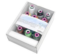 Amann Mettler 12er-Box Isacord 40 (12 x 1000 m/ 30x50cm BasicStabilizer+ PolySoft)