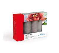 Amann Mettler Seralon No.100 Garnset beige (4 x 200 m)