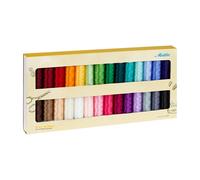 Amann Mettler Stickgarn POLY SHEEN 28-Kit No.40 – 28×200 m, Polyester, Hochglanz