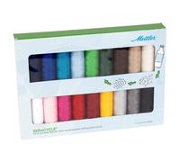 Amann Mettler SERACYCLE No.120/ Garnset (18 Farben/ 200 m)