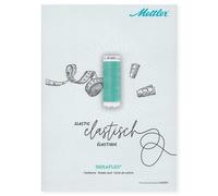 Amann Mettler Seraflex Farbkarte (gewickelt/ echte Fäden)