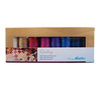 Amann Mettler SILK-FINISH COTTON Quilting No.40 Garnset (8 Farben/ 150 m)