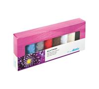 Amann Mettler SILK-FINISH COTTON No.50 Garnset (8 Farben/ 150 m)