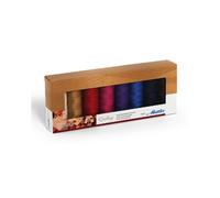Amann Mettler SILK-FINISH COTTON Quilting No.40 Garnset (8 Farben/ 150 m)