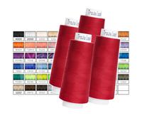 Amann Mettler Trojalock No.120/ 2500 m Overlockgarn (4 x gleiche Farbe)