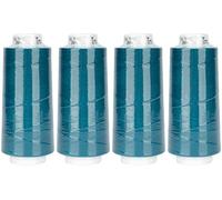 Amann Mettler Trojalock Overlockgarn Nähgarn, gesponnener Zweifachzwirn, für alle gängigen Overlock-Maschinen, Neue Trendige Farben 4 x 2500 m (71792)