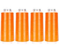 Trojalock Nr. 1428 Orange Neon 4x 2500m