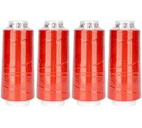Amann Mettler Trojalock Overlockgarn Nähgarn, gesponnener Zweifachzwirn, für alle gängigen Overlock-Maschinen, Neue Trendige Farben 4 x 2500 m (7155)
