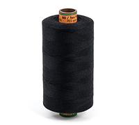 Amann Nähgarn - Stärke 80 - Nähmaschinengarn - 1000m - Universalgarn - 100% Polyester (Schwarz)