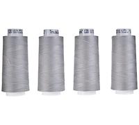 Amann Trojalock Overlockgarn 4X 2500 m (Silbergrau)