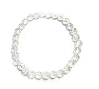 Amaryllis Kugel-Armband Bergkristall facettiert 6 mm