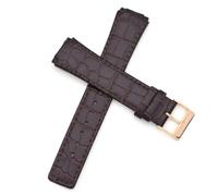 AMAUPCKCA Ersatzarmband aus echtem Leder for Skagen - 331XLSLB 331XLSLC4 331XLSL1 331XLRLD 331XLRLBO 331XLRLDO 331XLRLB(Brown-1)