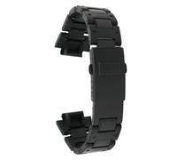 AMAUPCKCA for Casio Convex 16mm Uhrenarmband DW5600 GW-B5600 GW-M5610 DW5610 Kunststoff Stahl Schwarz Armband Armband Uhr Herren Zubehör