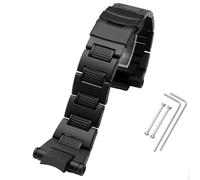 AMAUPCKCA Plastikowe Armband for Casio G-Shock GA-1000 1100 GW-4000 GW-A1100 A1000(Black BK)