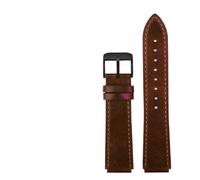 AMAUPCKCA Retro Echtleder Armband for Casio A158W A168 / F91w / AE-1200WHD/A158/A159/A169/AE1200 Vintage Uhrenarmband(Brown bk)