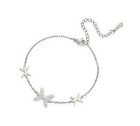 Amaxer Chic Afrika Berber Symbol Charm Armband für Frauen Edelstahl Strass Amazigh afrikanischer Kabyle Stil ethnischer Berber verstellbare Armbänder, L22cm, Edelstahl