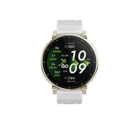 AMAZFIT Actice 3 Premium Smartwatch Edelstahl / Kunststoff Silion, 22 mm, Aero White