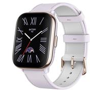 Amazfit Active 42mm Smartwach, Sprachassistent Sprache-zu-Text; Bis zu 14 Tage Akkulaufzeit, GPS, Routennavigation, Bluetooth-Anruf, Kompatibel mit iOS und Android, Gesundheits- und Fitnessmanagement