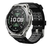 Amazfit Balance 3 GPS-Smartwatch, 48mm 1,5" AMOLED mit Saphirglas, Edelstahlgehäuse, NFC, 21 Tage Akkulaufzeit, Taschenlampe, 64GB, Offline-Karten, 10 ATM, 180+ Sportmodi & HYROX Fitness-Tracker