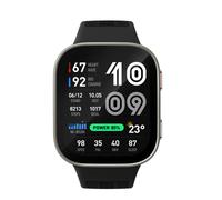 Amazfit Bip Max 50 mm Smartwatch, 2,07 Zoll AMOLED Display, 20 Tage Akkulaufzeit, GPS, 4 GB Speicher, Offline-Karten, Fitness-Tracker, Hybrid-Training, 150+ Sportmodi, HYROX-Modus, 5 ATM für Android,